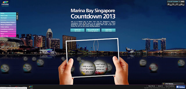 Marina Bay Singapore Countdown 2013 : Official Blogger 