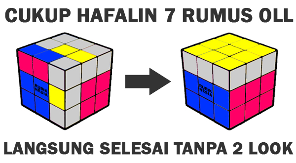 Langsung Dapat Oll Edge Oriented Kumpulan Rumus Vhls Rubik S Cube 3x3x3 Termudah