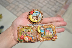 clay polymer miniature painting fish 3d jewelry pot tutorial paintings polymeri plant tutorials ponds accessories fun