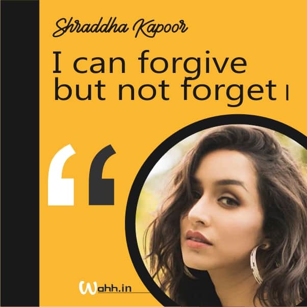 Shraddha Kapoor Quotes In English