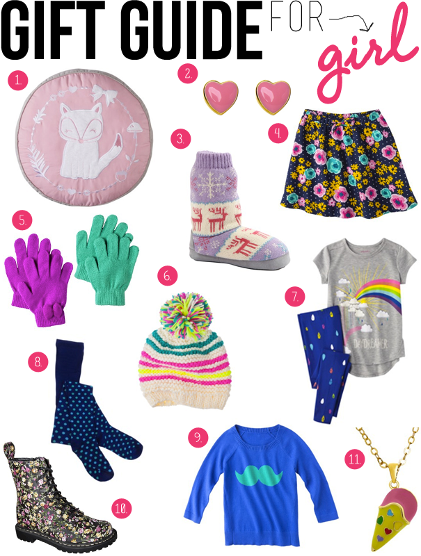 gift guide for girl with target