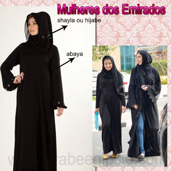 roupa arabe feminina tradicional