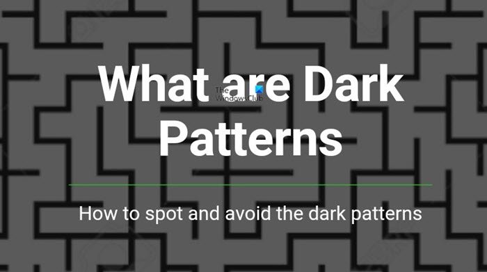 ¿Qué son los patrones oscuros?