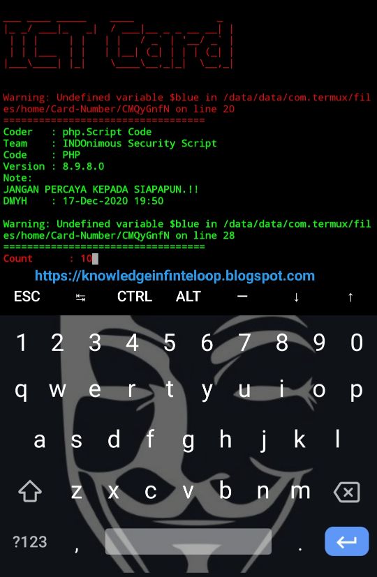 Install live credit card generator Tool on termux live cc working