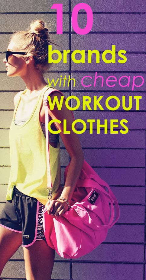 ZangleZowa: 10 Brands with Cheap Workout Clothes