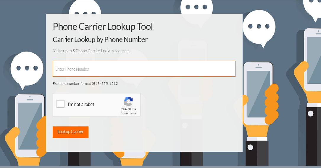 Cell Phone Carrier Lookup Identify Mobile Network from Number