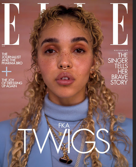 FKA TWIGS in Elle Magazine, March 2021