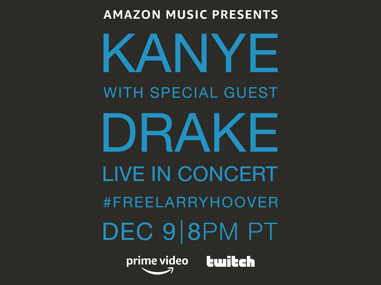 Prime Video presenta el concierto benéfico de Kanye West