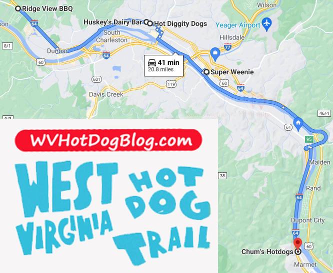The West Virginia Hot Dog Blog WV Hot Dog Trail To the Capital City