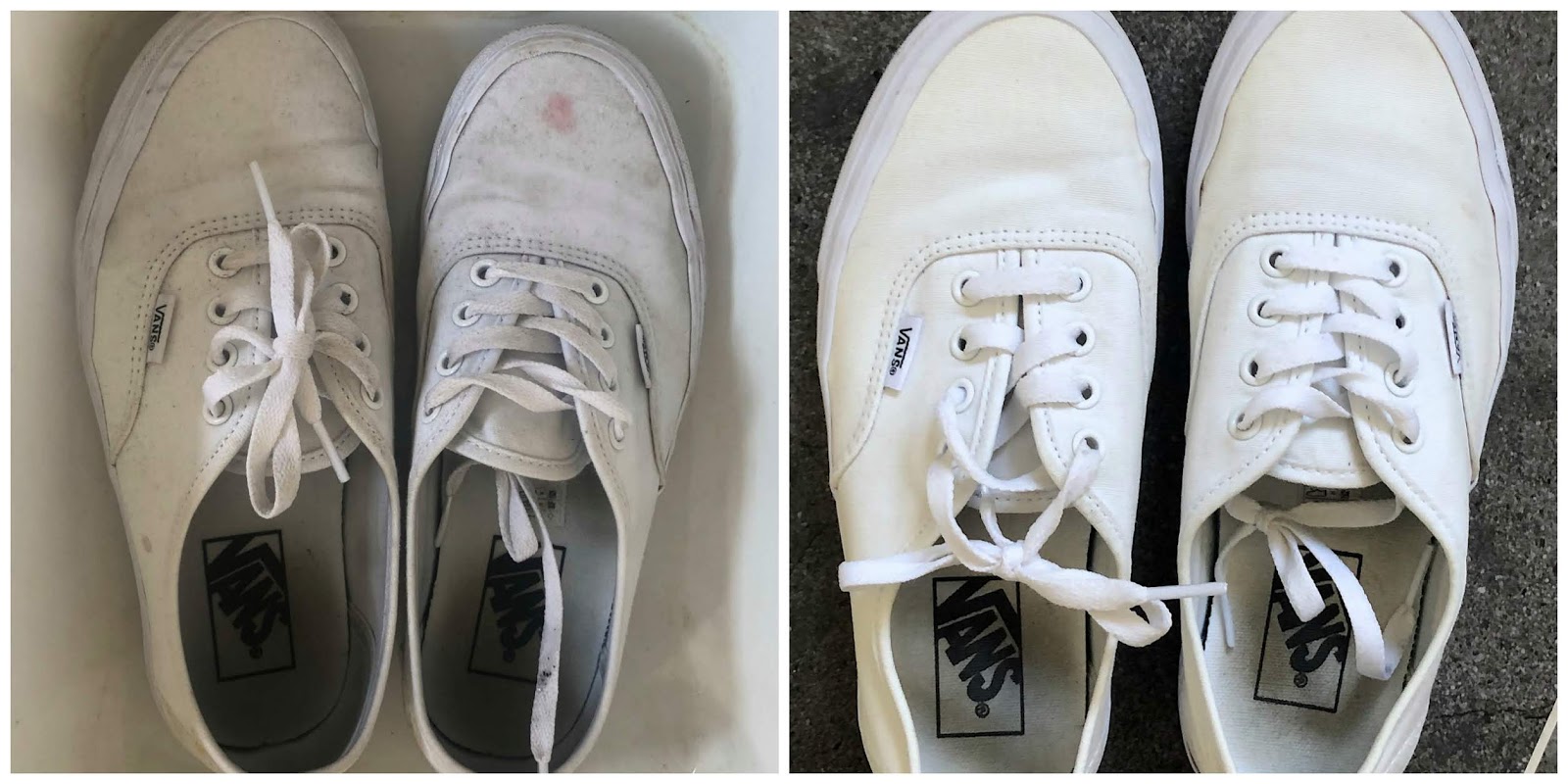 How To | Clean White Vans - Jenna Suth
