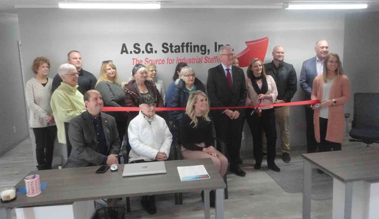Rensselaer Adventures Ribbon Cutting ASG Staffing