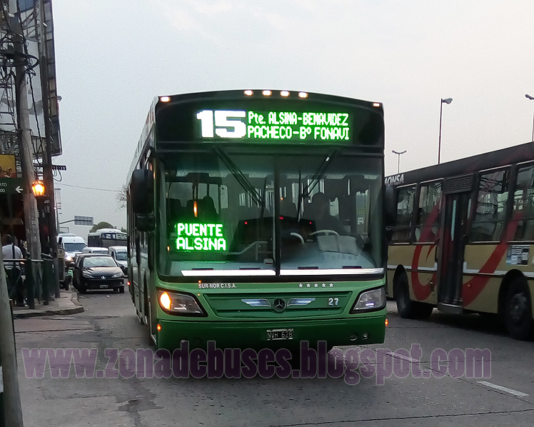 Colectibus Zona de Buses LINEA 15