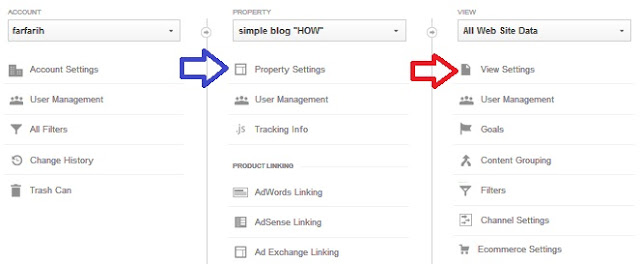Cara Menghapus Property Blog dari Google Analytics