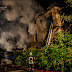 В Києві пожежа знищила будинок, три автівки і ледь не забрала життя людини - сайт Солом'янського району