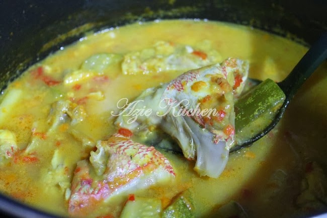 Ikan Merah Masak Tempoyak Perak