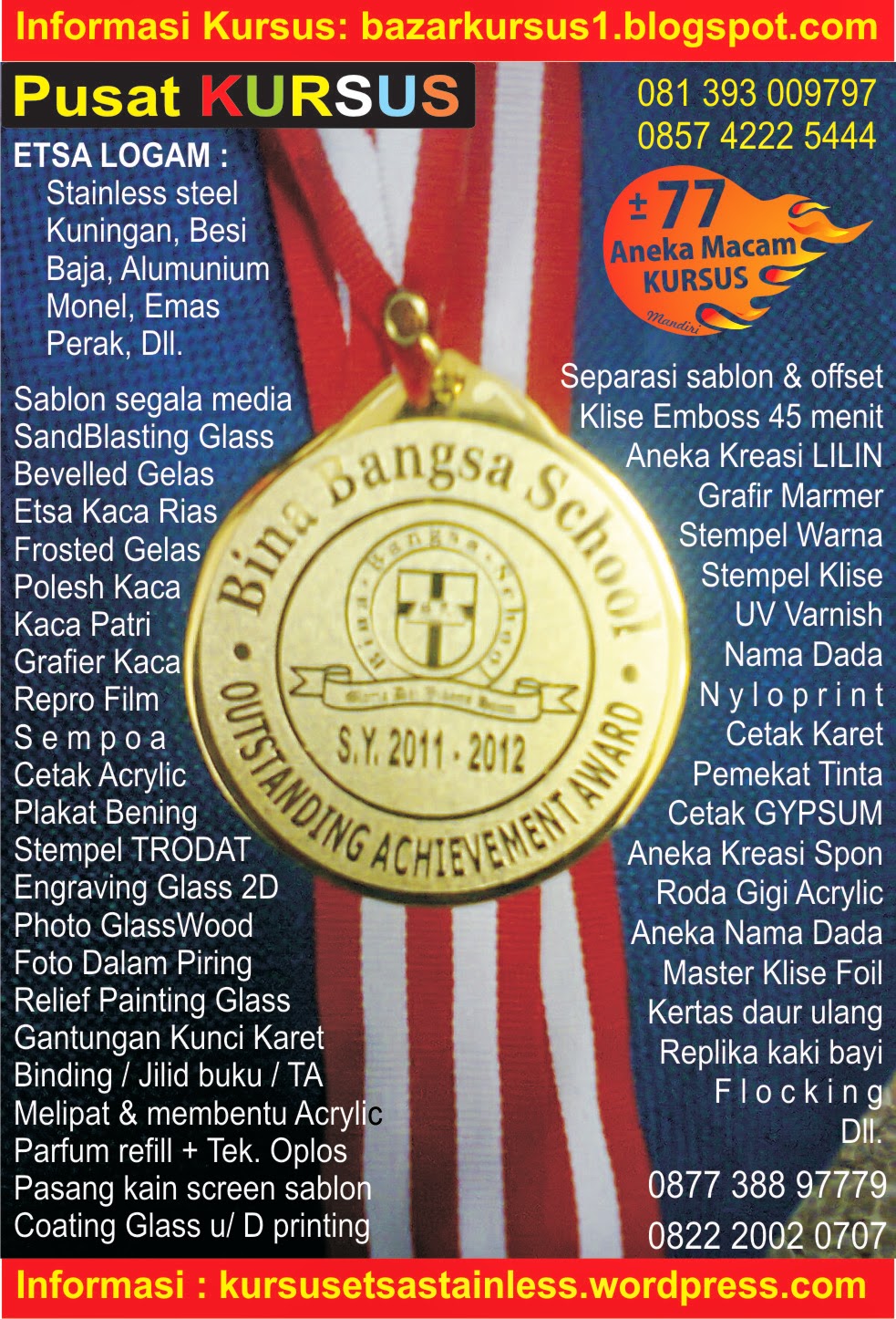 Sablon : Gelas, Piring, Payung, Krt.Undangan, Krt Nama ...