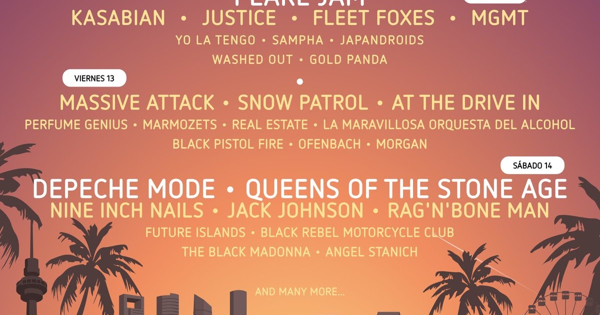 After Musiic: Mad Cool avanza el line up por du00edas conocido hasta ahora