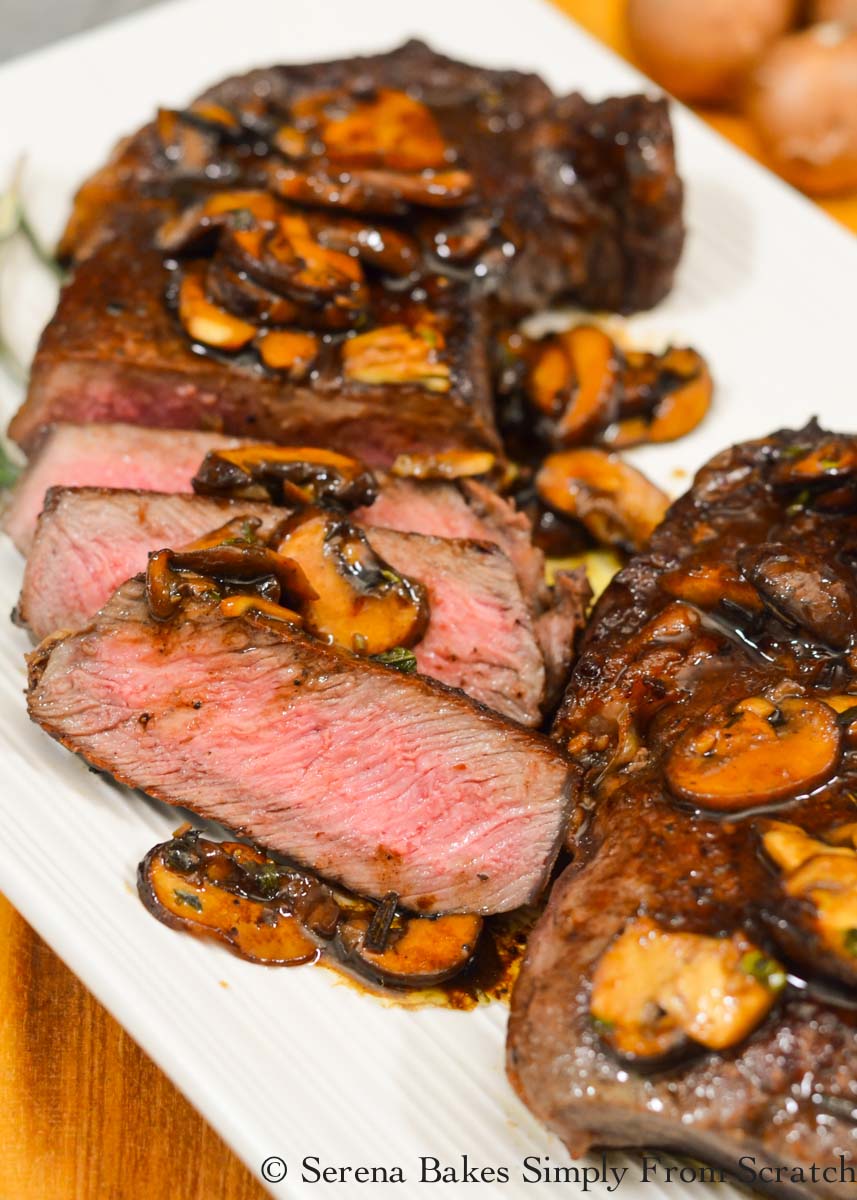 How To Pan Sear Steak Serena Bakes Simply From Scratch