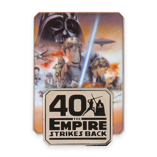 empire strikes back 40th pin badge