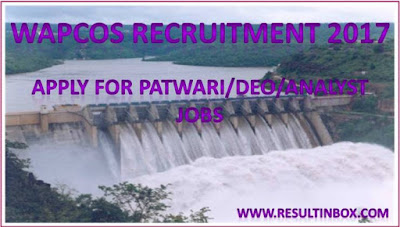 WAPCOS Recruitment 2017 WAPCOS Recruitment
