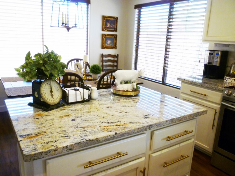 A Stroll Thru Life How To Seal Granite/Marble & Polish Brass