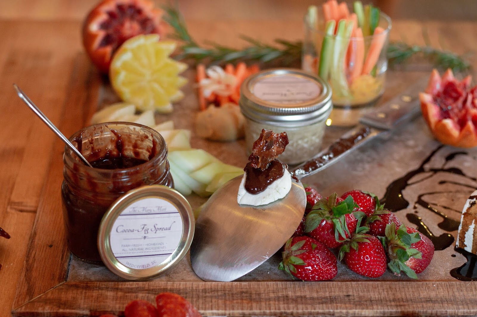 Cooking With Mary and Friends Cocoa Fig Spread