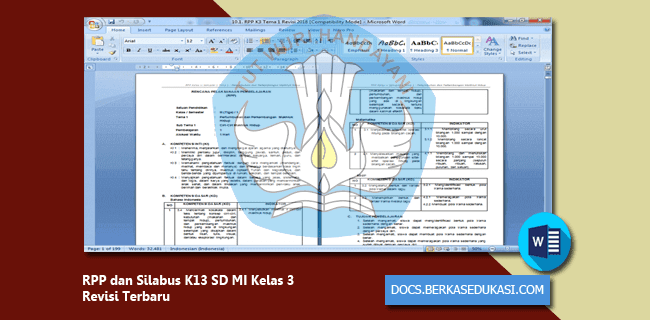 contoh rpp dan silabus kelas 3 sd revisi contoh rpp dan silabus kelas 3 sd revisi