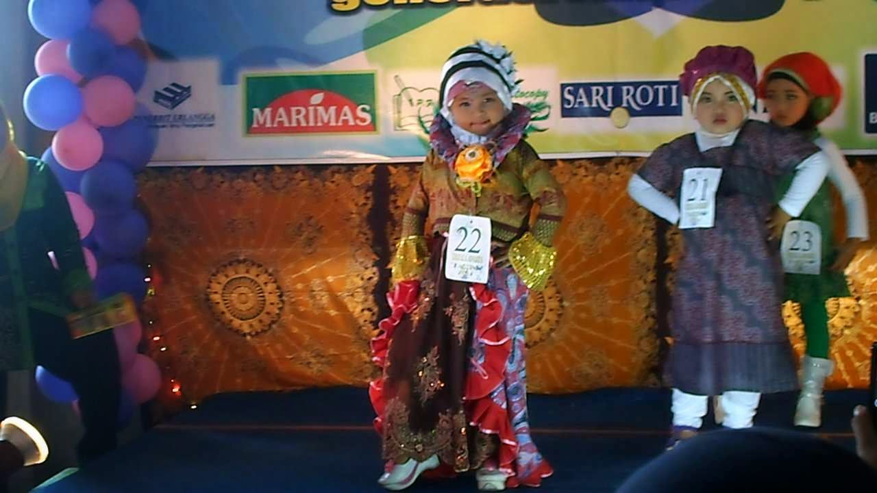 Baju Kostum Fashion Show Muslim Anak Juara