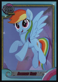 My Little Pony Rainbow Dash MLP the Movie Trading Card