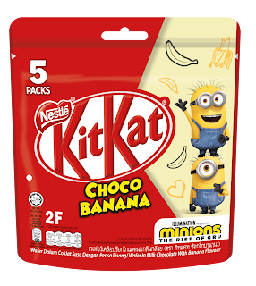 KITKAT Announces New Limited Edition KITKAT Choco Banana Inspired By Illuminiation's Minions