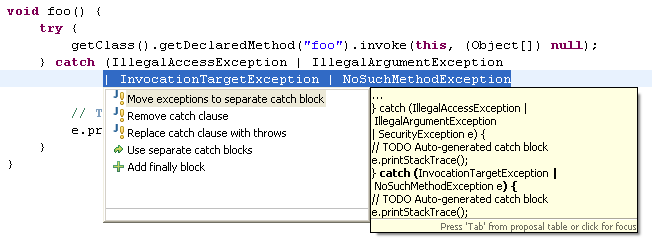 The Coder Lounge: Java 7 Support in Eclipse JDT (BETA) - Part I