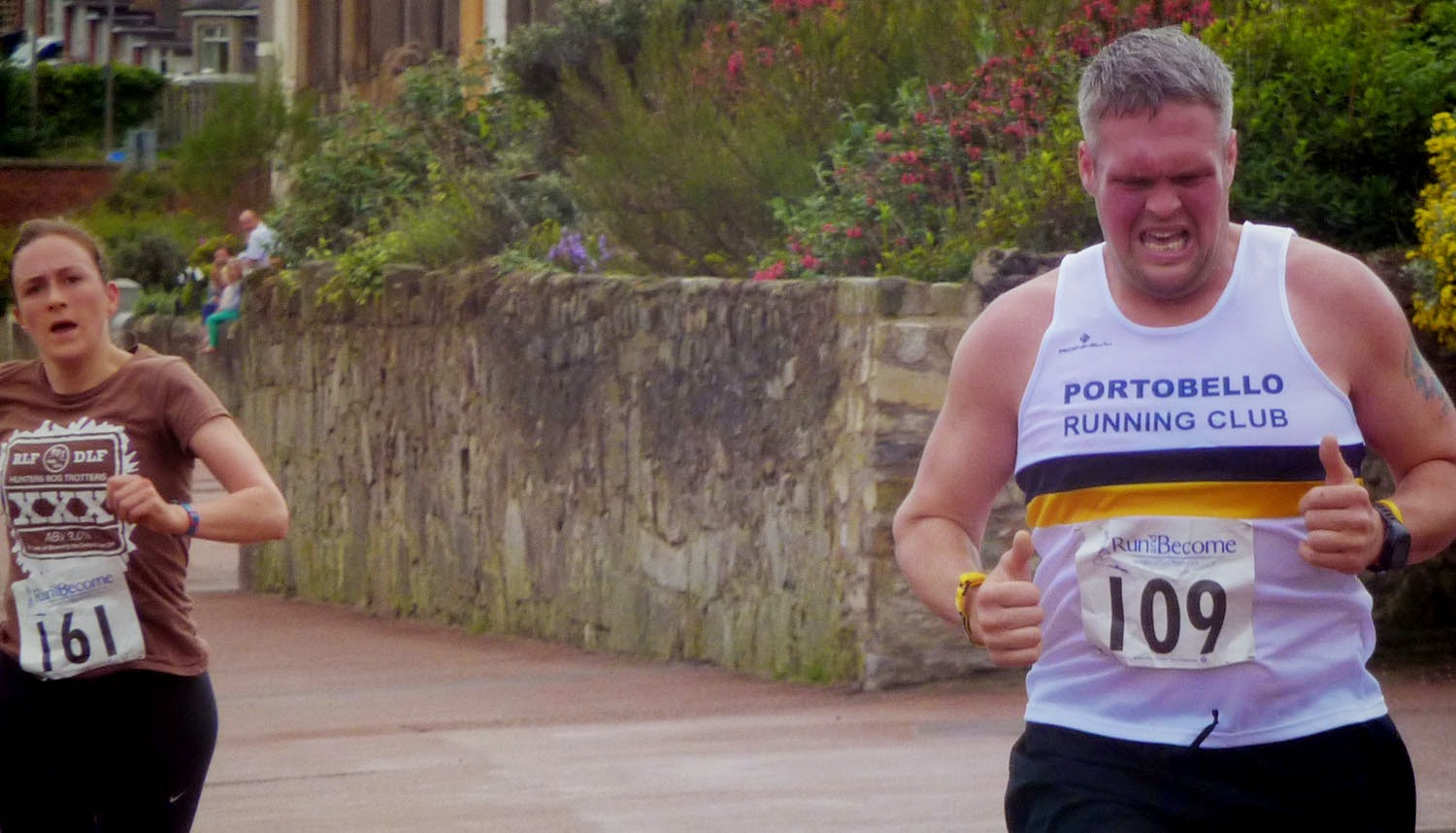 best part of the day Portobello Beach Race and Fun Run