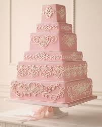 Martha Stewart Romantic Wedding Cake