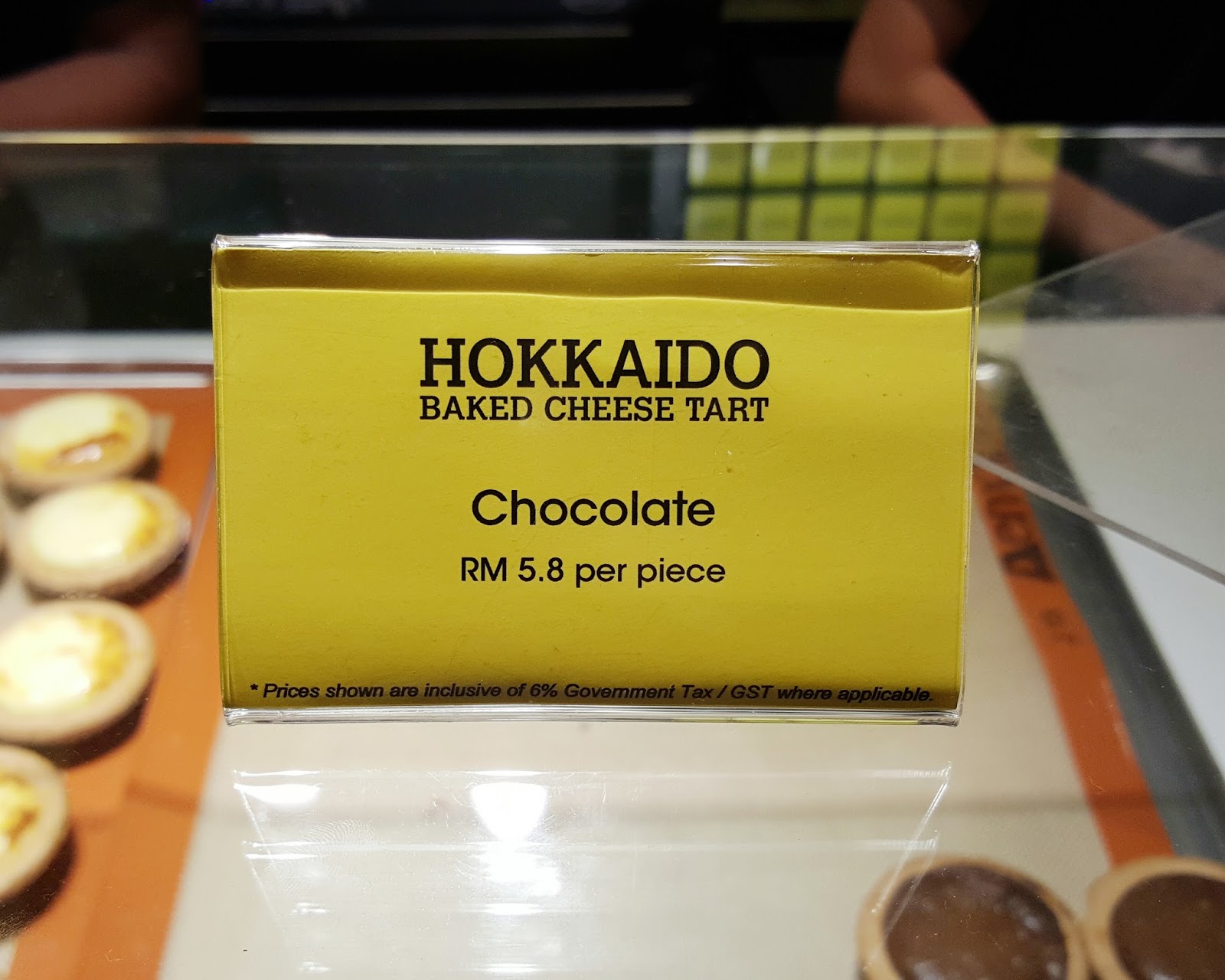 Hokkaido Baked Cheese Tart, Mid Valley | FISHMEATDIE