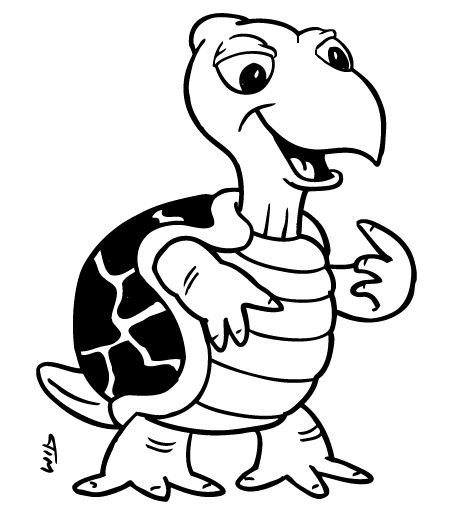 Colorear Y Pintar Dibujos De Animales Tortugas Colorear Y Pintar