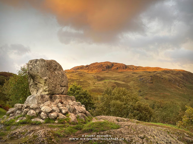 Loch trool walk Galloway map route Scotland best views Bruce's stone