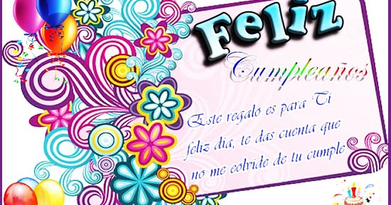 Tarjetas felicitaciones de cumpleaños - Tarjetas y Frases de Cumpleaños