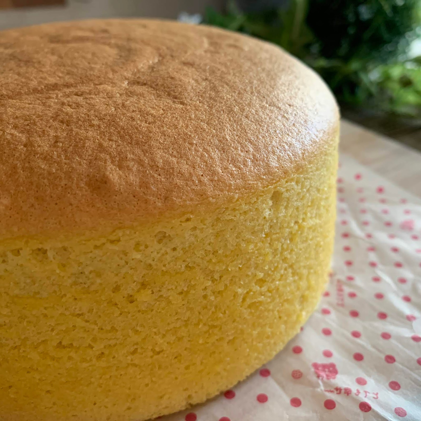 My Mind Patch Almond Butter Sponge Cake