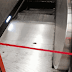 Ancora una scala mobile distrutta sulla Metro A