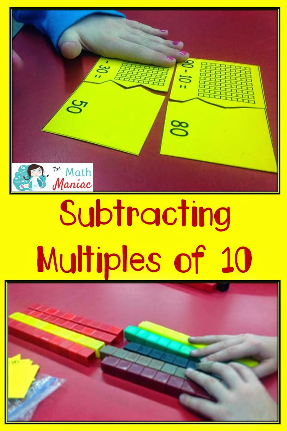 Subtracting Multiples Of 10 From Multiples Of Ten Math Worksheet Com