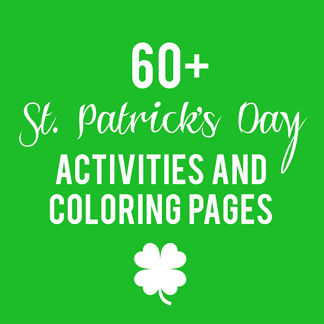 60+ St. Patrick's Day Activities and Coloring Pages--lots of kid crafts and coloring pages to keep little hands happy. 60+ St. Patrick's Day Activities and Coloring Pages--lots of kid crafts and coloring pages to keep little hands happy.