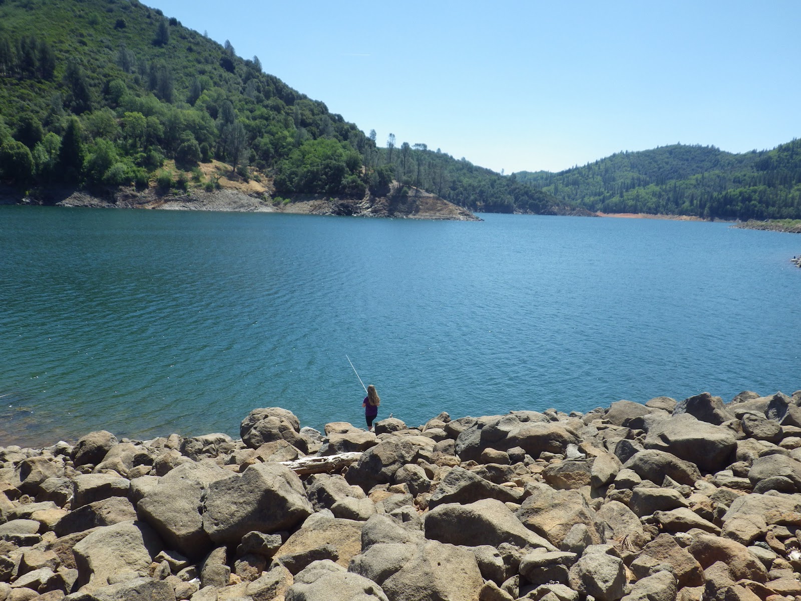 Planks, Fartleks, and Family Fun Camping Antlers Campground, Lake