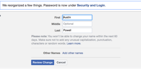 How Do I Change My Surname On Facebook - Digital Online