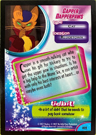 My Little Pony Capper Dapperpaws MLP the Movie Trading Card