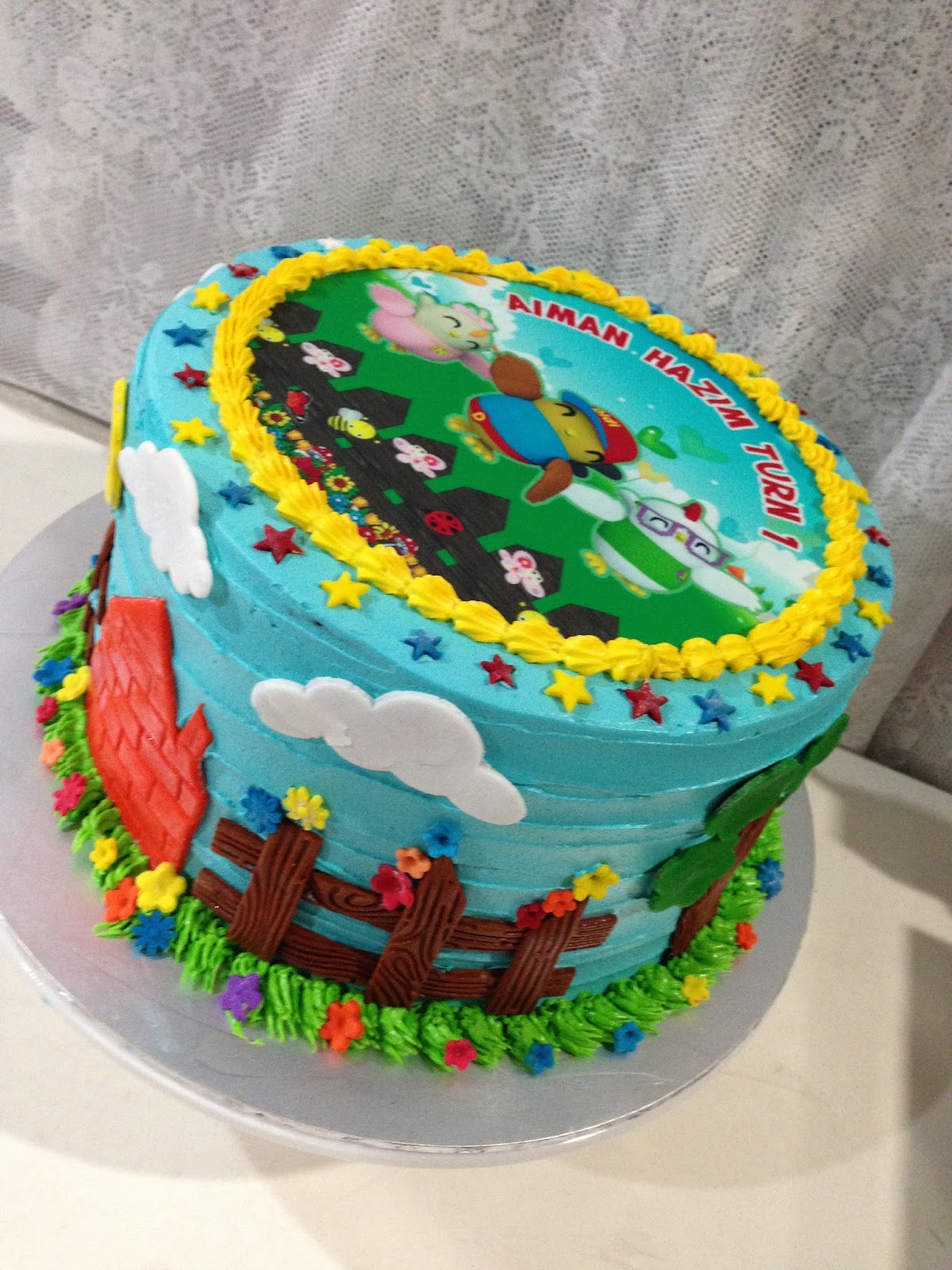 ninie cakes house: Didi & Friends Birthday Cake with ...