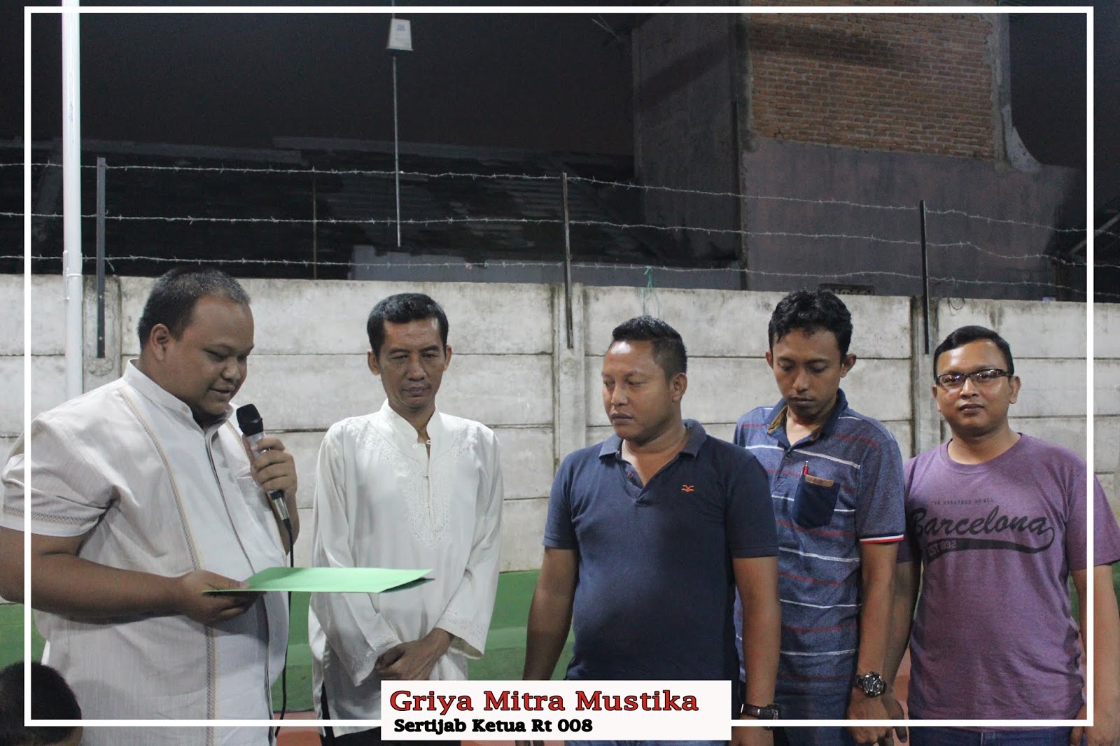 SERTIJAB KETUA RT 008