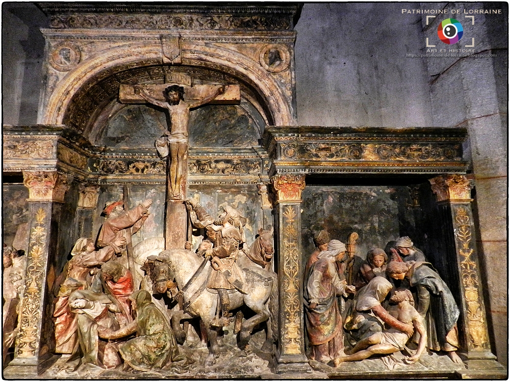 Que Représente La Croix De Lorraine PATRIMOINE DE LORRAINE: HATTONCHATEL (55) - Retable de la Passion (1523