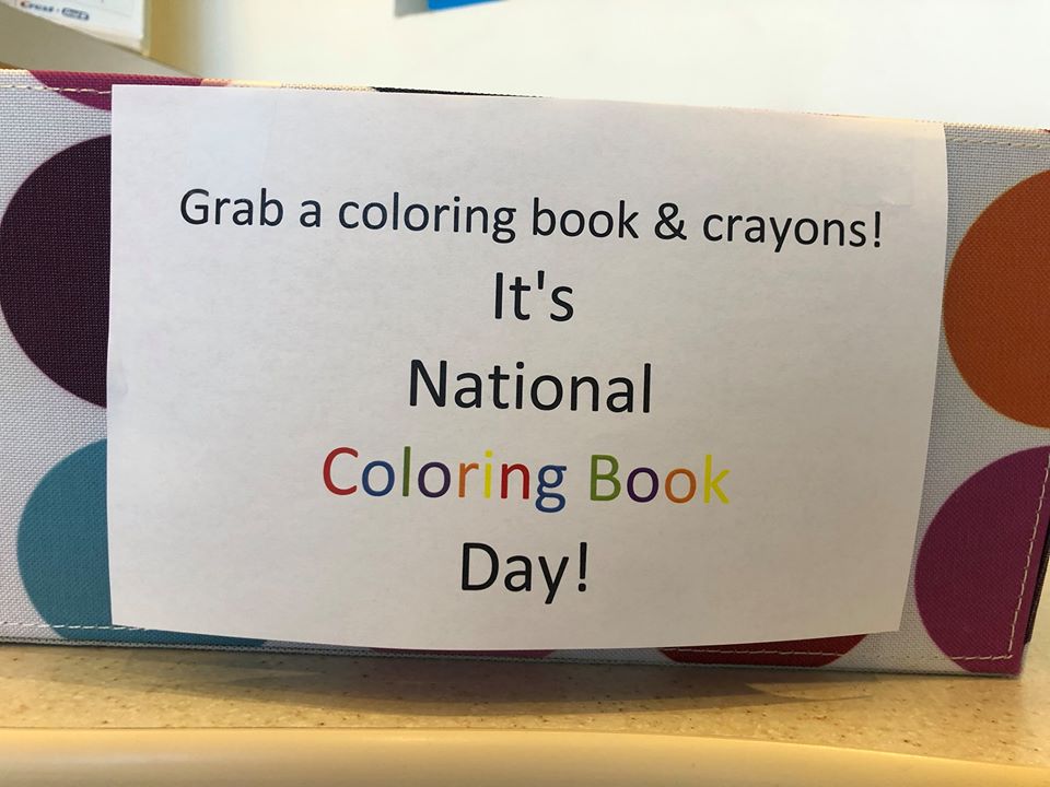 National Coloring Book Day