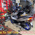 Sơn xe máy Honda PCX màu bạc ghi cực đẹp