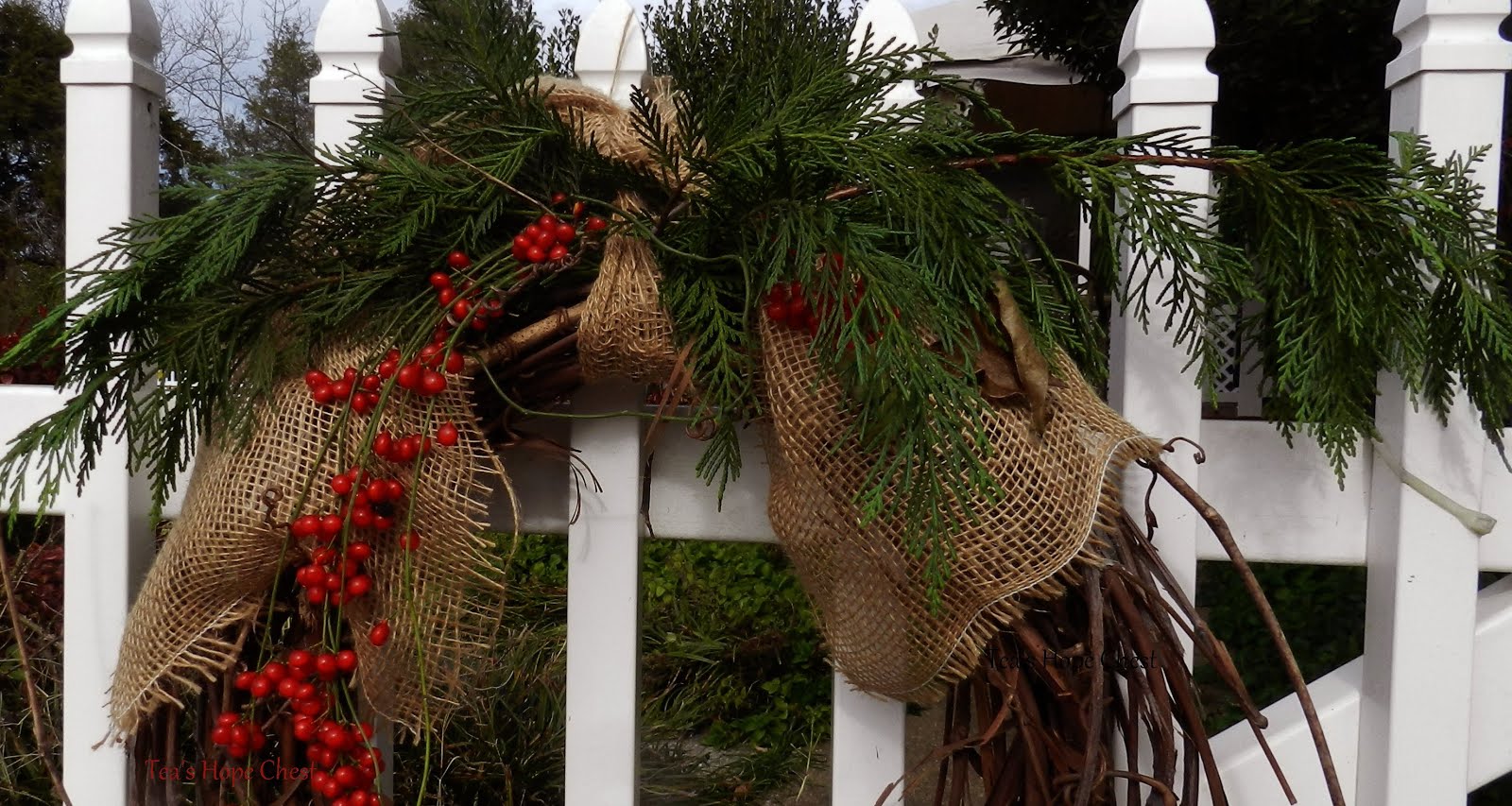 ~~Tea's Hope Chest~~: Grapevine wreaths and memory of Mickey~